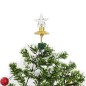 vidaXL Árbol de Navidad con nieve con base en paraguas verde 75 cm vidaXL Árbol de Navidad con nieve con base en paraguas verde 75 cm