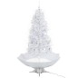 vidaXL Árbol de Navidad con nieve con base en paraguas blanco 190 cm vidaXL Árbol de Navidad con nieve con base en paraguas blanco 190 cm