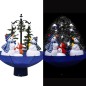 vidaXL Árbol de Navidad con nieve con base de paraguas PVC azul 75 cm vidaXL Árbol de Navidad con nieve con base de paraguas PVC azul 75 cm