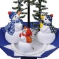 vidaXL Árbol de Navidad con nieve con base de paraguas PVC azul 75 cm vidaXL Árbol de Navidad con nieve con base de paraguas PVC azul 75 cm