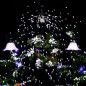 vidaXL Árbol de Navidad con nieve con base de paraguas PVC azul 75 cm vidaXL Árbol de Navidad con nieve con base de paraguas PVC azul 75 cm