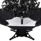 vidaXL Árbol de Navidad con nieve y base de paraguas PVC negro 190 cm vidaXL Árbol de Navidad con nieve y base de paraguas PVC negro 190 cm