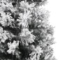 vidaXL Árbol de Navidad artificial delgado verde con nieve PVC 240 cm vidaXL Árbol de Navidad artificial delgado verde con nieve PVC 240 cm