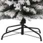 vidaXL Árbol de Navidad artificial delgado verde con nieve PVC 240 cm vidaXL Árbol de Navidad artificial delgado verde con nieve PVC 240 cm