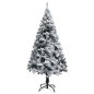 vidaXL Árbol de Navidad artificial verde con nieve 150 cm vidaXL Árbol de Navidad artificial verde con nieve 150 cm