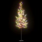 vidaXL Árbol de Navidad 600 LEDs de colores flores de cerezo 300 cm vidaXL Árbol de Navidad 600 LEDs de colores flores de cerezo 300 cm