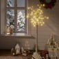 vidaXL Árbol de Navidad LED blanco cálido sauce interior exterior 1,5m vidaXL Árbol de Navidad LED blanco cálido sauce interior exterior 1,5m