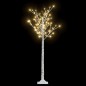 vidaXL Árbol de Navidad LED blanco cálido sauce interior exterior 1,5m vidaXL Árbol de Navidad LED blanco cálido sauce interior exterior 1,5m