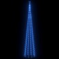 vidaXL Árbol de Navidad cono 752 LEDs azul 160x500 cm vidaXL Árbol de Navidad cono 752 LEDs azul 160x500 cm