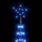 vidaXL Árbol de Navidad cono 752 LEDs azul 160x500 cm vidaXL Árbol de Navidad cono 752 LEDs azul 160x500 cm