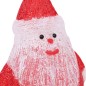 vidaXL Figura de Papá Noel de acrílico navideño LED 28 cm vidaXL Figura de Papá Noel de acrílico navideño LED 28 cm