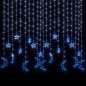 vidaXL Luces estrella y luna 345 LEDs azul con control remoto vidaXL Luces estrella y luna 345 LEDs azul con control remoto