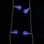 vidaXL Guirnalda de luces globos 8 funciones 40 m 400 LEDs azul vidaXL Guirnalda de luces globos 8 funciones 40 m 400 LEDs azul