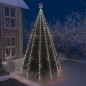 vidaXL Luces de árbol 500 LEDs interior y exterior blanco frío 500 cm vidaXL Luces de árbol 500 LEDs interior y exterior blanco frío 500 cm