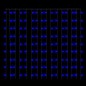 vidaXL Cortina luces carámbano 3x3 m 300 LEDs azul 8 funciones vidaXL Cortina luces carámbano 3x3 m 300 LEDs azul 8 funciones