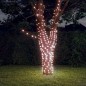 vidaXL Tira de luces solares LED 5 uds blanco cálido interior/exterior vidaXL Tira de luces solares LED 5 uds blanco cálido interior/exterior