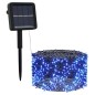 vidaXL Tiras de luces solares LED 5 uds azul interior/exterior vidaXL Tiras de luces solares LED 5 uds azul interior/exterior
