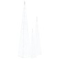 vidaXL Cono de luz LED decorativo acrílico blanco frío 60/90/120 cm vidaXL Cono de luz LED decorativo acrílico blanco frío 60/90/120 cm