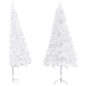 vidaXL Árbol de Navidad artificial de esquina blanco 180 cm PVC vidaXL Árbol de Navidad artificial de esquina blanco 180 cm PVC