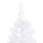 vidaXL Árbol de Navidad artificial de esquina blanco 180 cm PVC vidaXL Árbol de Navidad artificial de esquina blanco 180 cm PVC