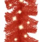 vidaXL Guirnalda de Navidad con luces LED rojo 5 m vidaXL Guirnalda de Navidad con luces LED rojo 5 m