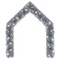 vidaXL Guirnalda de Navidad con luces LED plateado 10 m vidaXL Guirnalda de Navidad con luces LED plateado 10 m