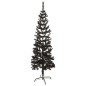 vidaXL Árbol de Navidad delgado negro 150 cm vidaXL Árbol de Navidad delgado negro 150 cm