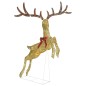 vidaXL Reno decorativo de Navidad dorado 120 LEDs blanco cálido vidaXL Reno decorativo de Navidad dorado 120 LEDs blanco cálido