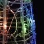 vidaXL Pirámide decorativa cono acrílico luces LED de colores 90 cm vidaXL Pirámide decorativa cono acrílico luces LED de colores 90 cm