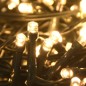 vidaXL Set de bolas de Navidad 120 pzas con pico 300 LED oro rosa vidaXL Set de bolas de Navidad 120 pzas con pico 300 LED oro rosa