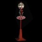 vidaXL Farola de Navidad con Papá Noel LED 175 cm vidaXL Farola de Navidad con Papá Noel LED 175 cm