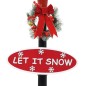 vidaXL Farola de Navidad con Papá Noel LED 175 cm vidaXL Farola de Navidad con Papá Noel LED 175 cm