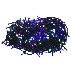 vidaXL Tira de luces con 300 LEDs PVC colores pastel 30 m