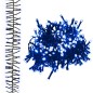 vidaXL Tira de luces de racimo con 3000 LED PVC azul 23 m