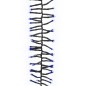 vidaXL Tira de luces de racimo con 3000 LED PVC azul 23 m