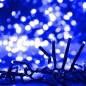 vidaXL Tira de luces de racimo con 3000 LED PVC azul 23 m