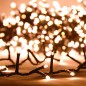 vidaXL Tira de luces compacta con 2000 LED PVC blanco cálido 45 m vidaXL Tira de luces compacta con 2000 LED PVC blanco cálido 45 m