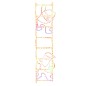 vidaXL Figura plegable de Papá Noel en escalera con 552 LEDs 50x200 cm vidaXL Figura plegable de Papá Noel en escalera con 552 LEDs 50x200 cm