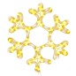 vidaXL Figura de Navidad copo de nieve 48 LEDs blanco cálido 27x27 cm vidaXL Figura de Navidad copo de nieve 48 LEDs blanco cálido 27x27 cm