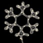 vidaXL Figura de Navidad copo de nieve 48 LEDs blanco cálido 27x27 cm vidaXL Figura de Navidad copo de nieve 48 LEDs blanco cálido 27x27 cm