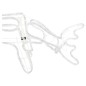 vidaXL Figura de reno de Navidad blanco cálido 73x31x45 cm vidaXL Figura de reno de Navidad blanco cálido 73x31x45 cm