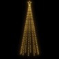 vidaXL Árbol de Navidad cónico 310 LED blanco cálido 100x300 cm vidaXL Árbol de Navidad cónico 310 LED blanco cálido 100x300 cm