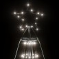 vidaXL Árbol de Navidad cónico 1134 LED blanco frío 230x800 cm vidaXL Árbol de Navidad cónico 1134 LED blanco frío 230x800 cm
