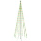 vidaXL Árbol de Navidad con pincho 732 LED de colores 500 cm vidaXL Árbol de Navidad con pincho 732 LED de colores 500 cm