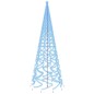 vidaXL Árbol de Navidad con pincho 3000 LED azul 800 cm vidaXL Árbol de Navidad con pincho 3000 LED azul 800 cm