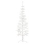 vidaXL Medio árbol de Navidad artificial con soporte blanco 180 cm vidaXL Medio árbol de Navidad artificial con soporte blanco 180 cm