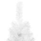 vidaXL Medio árbol de Navidad artificial con soporte blanco 180 cm vidaXL Medio árbol de Navidad artificial con soporte blanco 180 cm