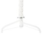 vidaXL Medio árbol de Navidad artificial con soporte blanco 180 cm vidaXL Medio árbol de Navidad artificial con soporte blanco 180 cm