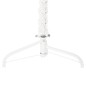 vidaXL Medio árbol de Navidad artificial con soporte blanco 120 cm vidaXL Medio árbol de Navidad artificial con soporte blanco 120 cm