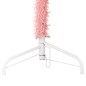 vidaXL Medio árbol de Navidad artificial con soporte rosa 150 cm vidaXL Medio árbol de Navidad artificial con soporte rosa 150 cm